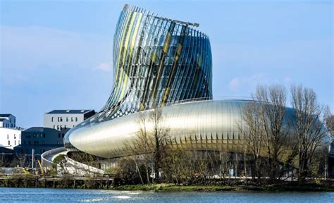 New City Of Wine Museum In Bordeaux Looks Like Wine Swirling In A Glass