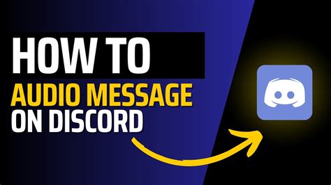 How To Send Audio Message On Discord Easy Method Youtube