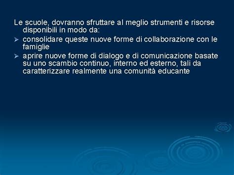 Limportanza Delle Funzioni E Delle Competenze Relazionali Del