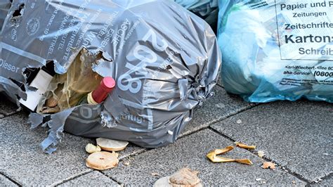 Der Müll kommt auch im Umland von Hannover in Tonne deshalb ist