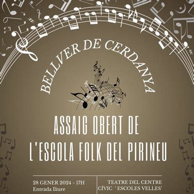 Assaig Obert De L Escola Folk Del Pirineu