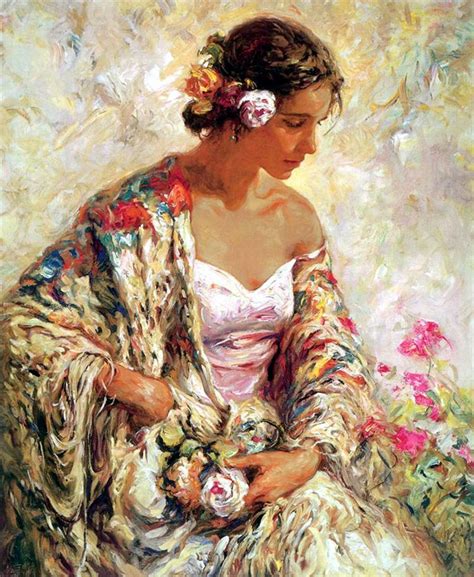 Jose Royo Catherine La Rose The Poet Of Painting Impressionist Art