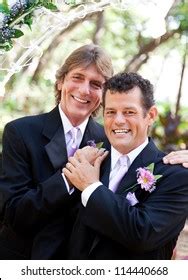 Handsome Gay Couple Pose Portrait On Stock Photo Shutterstock