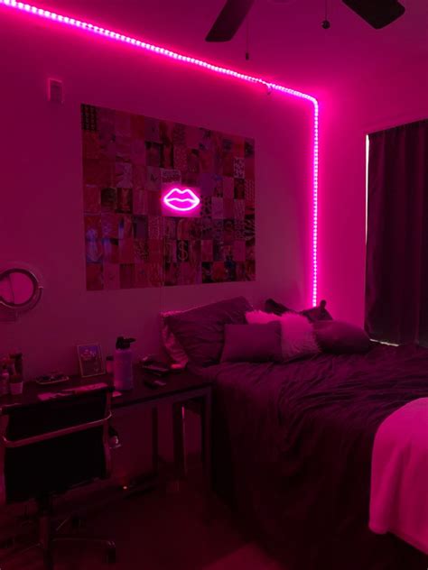 Neon Pink Room