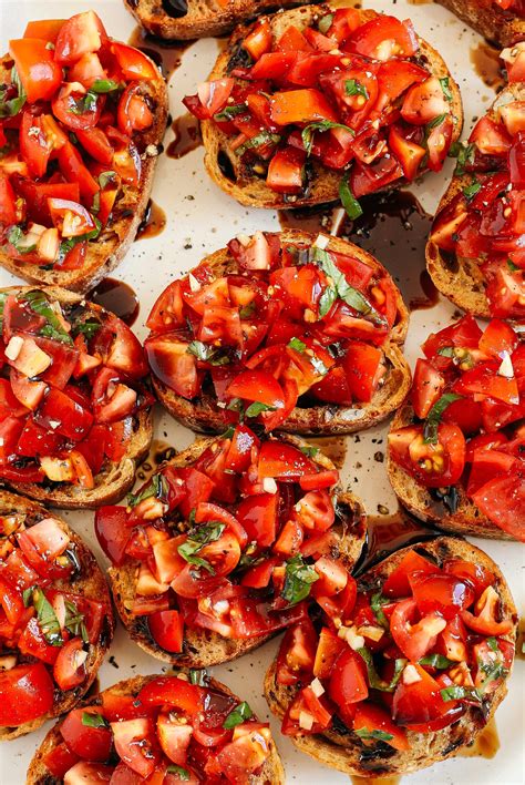 Tomato And Basil Bruschetta Eat Yourself Skinny