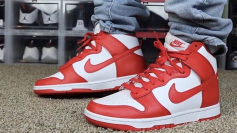 Nike Dunk High University Red