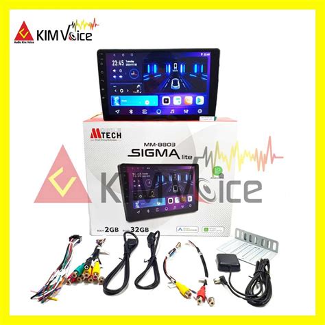 Jual Head Unit Android Mtech Sigma Lite MM 8803 9 10 Inch Shopee