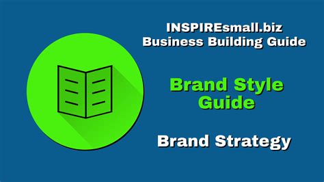 Creating Your Brand Style Guide Inspiresmallbiz