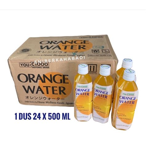 Jual You C Water Orange Dan Lemon Dus Botol X Ml Botol