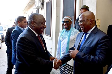 South African Government On Twitter President Cyril Ramaphosa Arrives