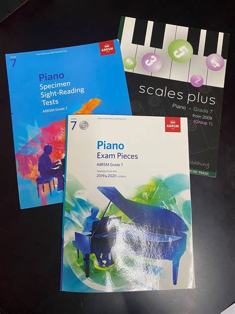 Abrsm Piano Exam Pieces Grade 7 興趣及遊戲 書本 And 文具 教科書 Carousell