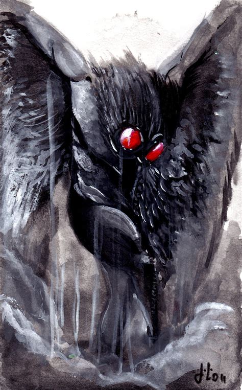 Mothman By Batawp On Deviantart