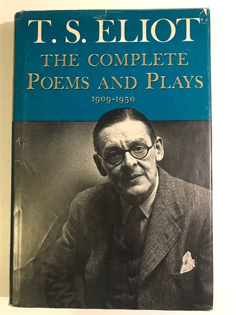 Ts Eliot The Complete Poems And Plays 1909 1950 Etsy