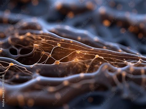 Fungi Trichophyton Mentagrophytes 3d Illustration Showing Macroconidia