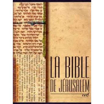 La Bible De J Rusalem Major Toile Bleue Sous Coffret Reli