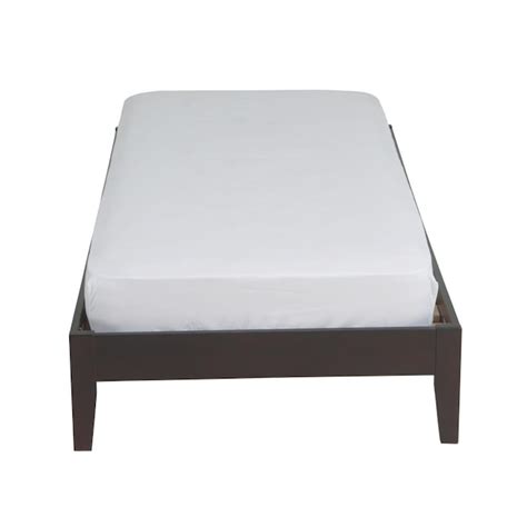 Modus Furniture Nevis Espresso Twin Wood Platform Bed In The Beds