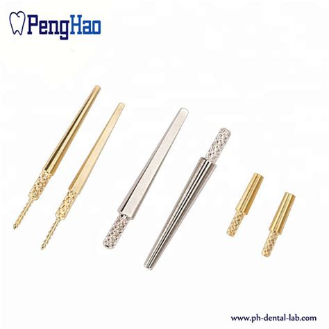 Lab Use Impression Pins Brass Dental Pins Single Pins Twin Pins