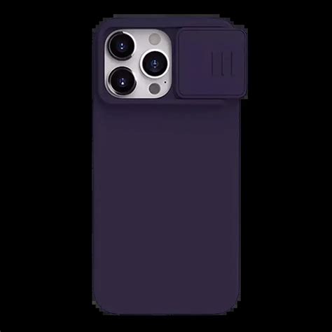 Husă Nillkin Iphone 15 Pro Max Camshield Silky Silicone Dark Purple