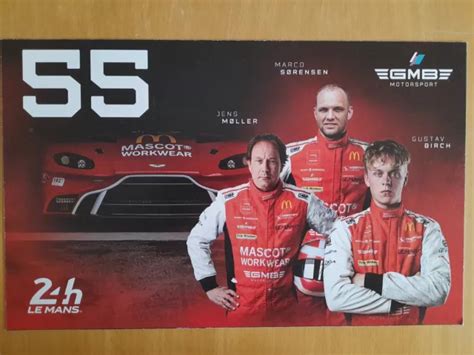 CARTE 24 HEURES Du Mans 2023 Team Gmb Motorsport Aston Martin N55 EUR