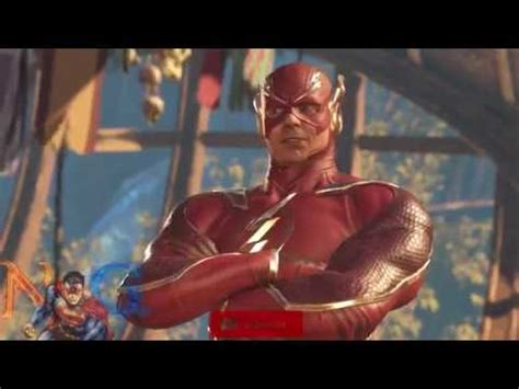 Injustice 2 Jay Garrick Vs The Flash New Intro Dialogue BATSUPER