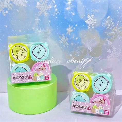 Jual Torune Sumikko Gurashi Mini Cup Sauce Cup Furikake Case Wadah