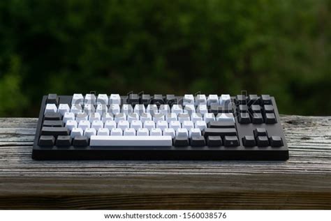 Minimalist Mechanical Keyboard Freshly Cleaned Stock Photo Edit Now