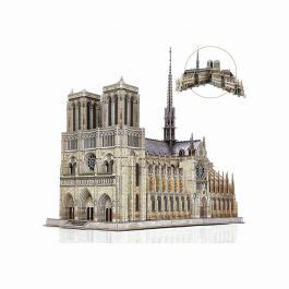 Cubicfun Puzzle D Notre Dame De Paris Grande Architettura Modelli Per