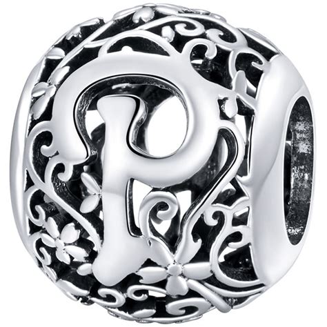 CHARMS Literka P Srebro 925 Koralik WatchMe Moda Sklep EMPIK