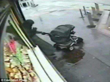 Armed Robber Wearing A Burka And Wheeling A Pram Helps Three