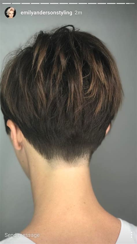 The Best Short Brushed Back Hairstyle Female Ideas - nino-alex