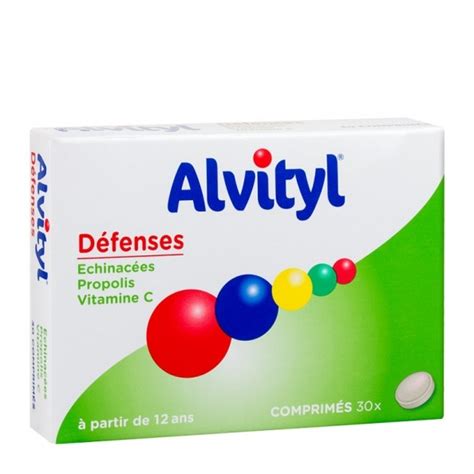 Alvityl Défenses 30 Comprimés Nu3