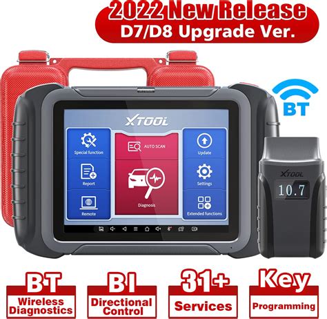 XTOOL D8BT Wireless Automotive Diagnostic Tool 2022 New Model Bi