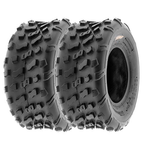 SunF All Terrain ATV UTV Quad Tires 20x10 9 20x10x9 4 PR A022 Pair Of