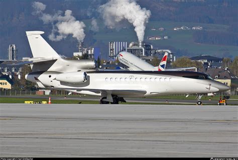 Lx Mes Global Jet Luxembourg Dassault Falcon X Photo By Karl