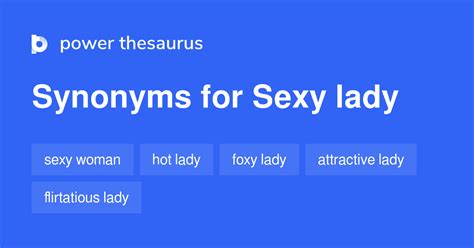 Sexy Lady Synonyms Words And Phrases For Sexy Lady