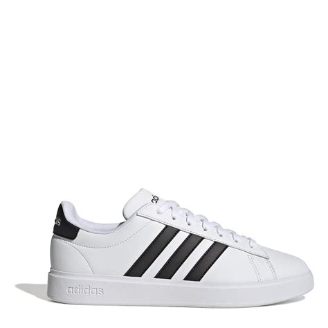 Adidas Grand Court 2 Trainers Mens White Black