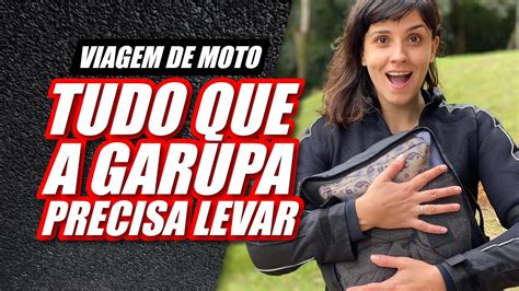 O Que Levar Em Uma Viagem De Moto Como Arrumar Mala Para Viagem