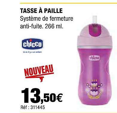 Offre Tasse Paille Chicco Chez Autobacs