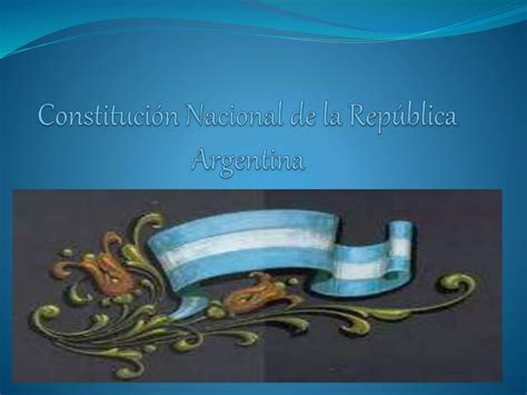 Constitución Nacional 5° A Ppt