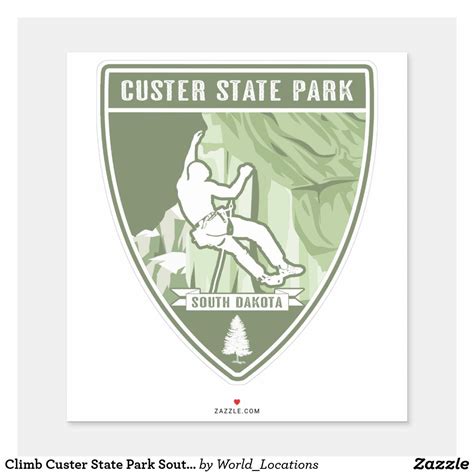 Climb Custer State Park South Dakota Sticker Bumper Stickers Disney