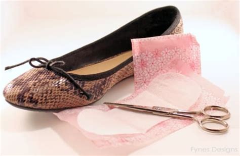 How To Fix Shoes That Are Too Big Diy Shoe Inserts Fynes Designs