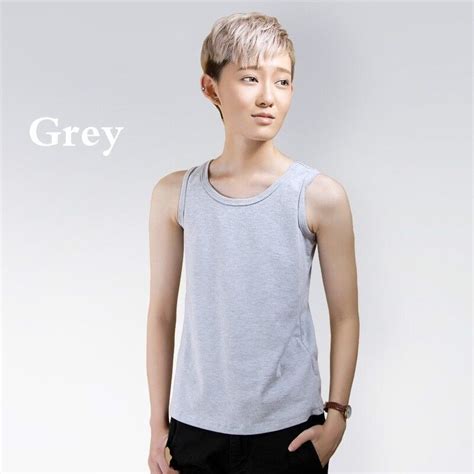 Women Buckle FTM Tank Top Cotton Vest Chest Breast Binder Lesbian Trans