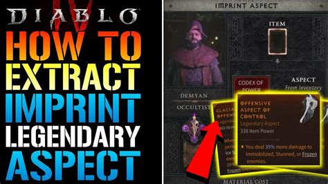 Diablo How To Improve Your Character With Legendary Aspects