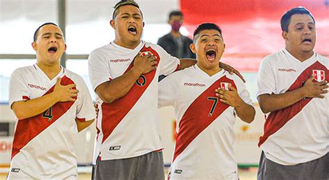 ¡gran Inicio Selección Peruana De Futsal Down Goleó 4 1 A México En