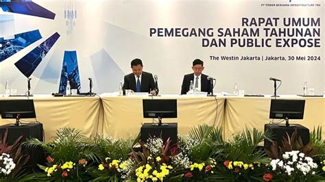 Tower Bersama Infrastructure Sisihkan 80 Laba 2023 Untuk Dividen