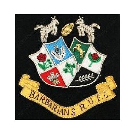 Barbarians Rugby Badge - Blazer Badges