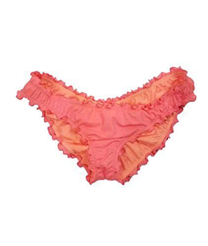 Victorias Secret Swim The Ruffle Cheeky Bikini Bottoms Xs Check