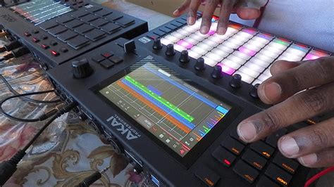 Akai Force Arranger Test Midi To Mpc Live Youtube