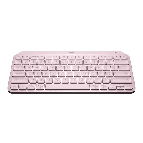 Logitech Mx Keys Mini Wireless Illuminated Keyboard Rose 920 010507 Mwave