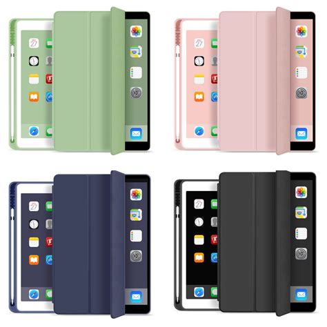 Pcs For New Ipad Pro Air Inch Case With Pencil Holder Zvrua